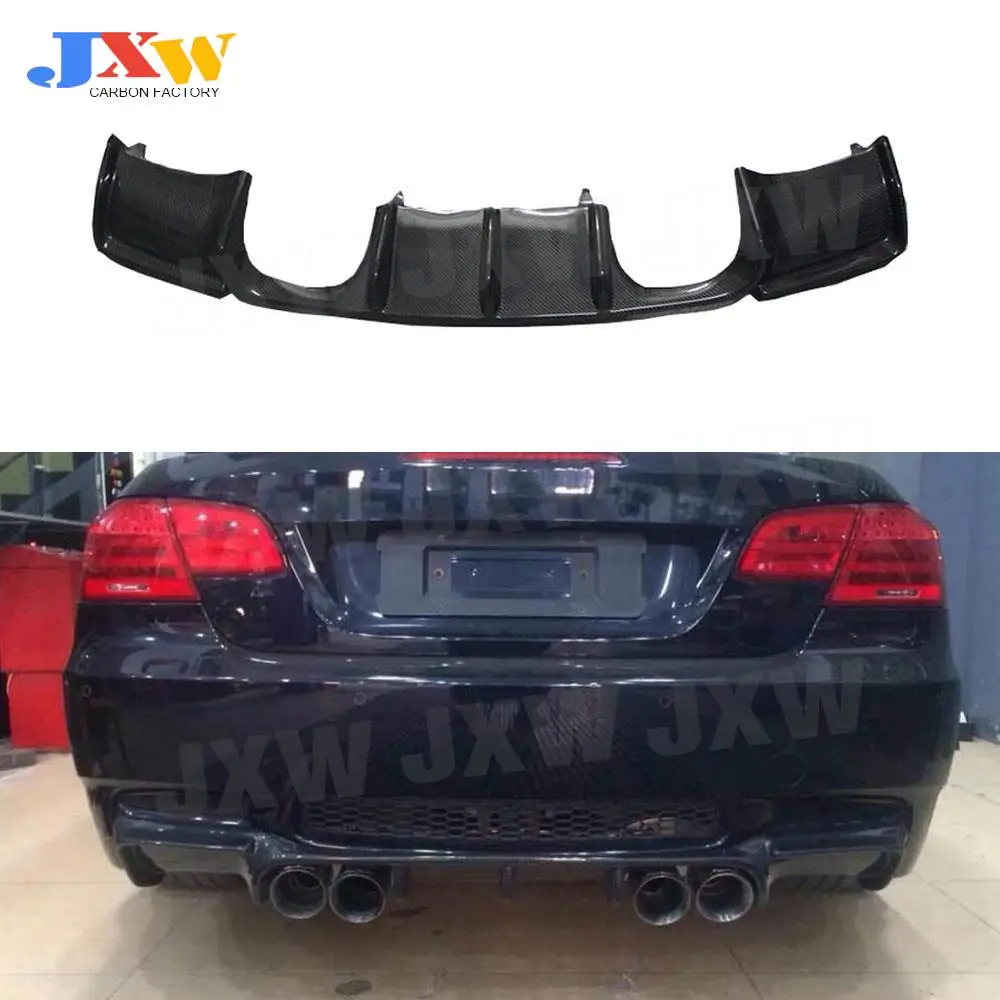 

Carbon Fiber Rear Lip Diffuser Spoiler for BMW E92 M3 Coupe E93 M3 Convertible 2009 - 2012 Car Bumper Protector Convertible FRP