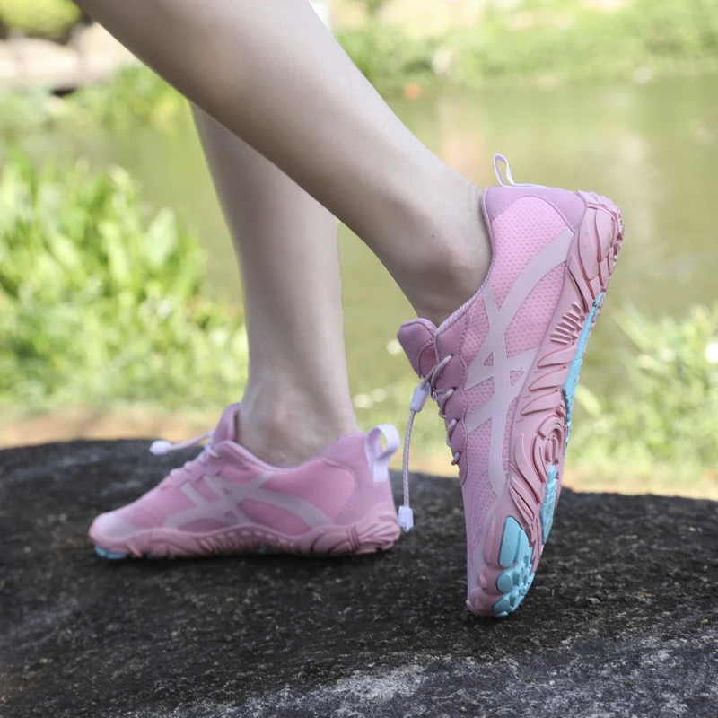 Brehable Gym Sneakers Men Women Anti-slip Cross-Training Shoes Barefoot Soft Sole Casual Trainers For Fitness Yoga_desvips.com
