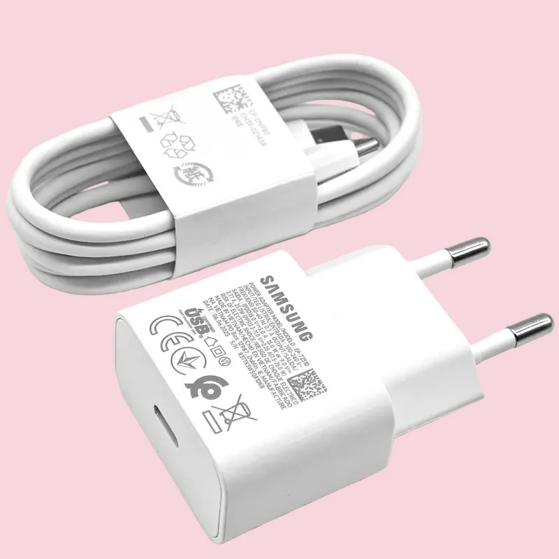 EP-T2510 سامسونج 25 واط الاتحاد الأوروبي شاحن PD سوبر سريع محول الشحن 1/2 متر نوع C كابل ل غالاكسي Z فليب أضعاف 7 6 5 4 3 S25 الترا A25 #4