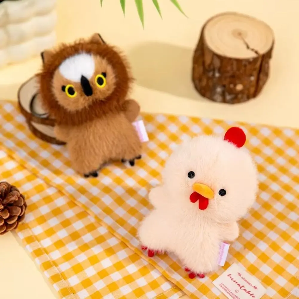 

Серия брелоков «Непоколебимые цыплята»: Брелок-сова, Брелок-мини-цыплята, Легкий очаровательный кулон-акула, Декор для дома