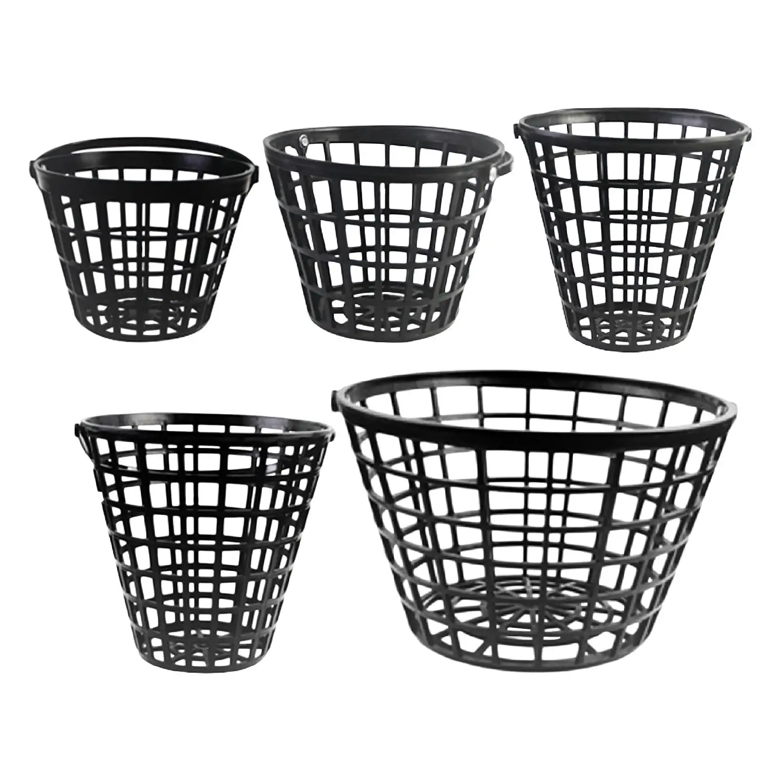屋外ゴルフボールバケット-プラスチック製キャリングオーガナイザー-ゴルフ練習用具およびトレーニングツール用