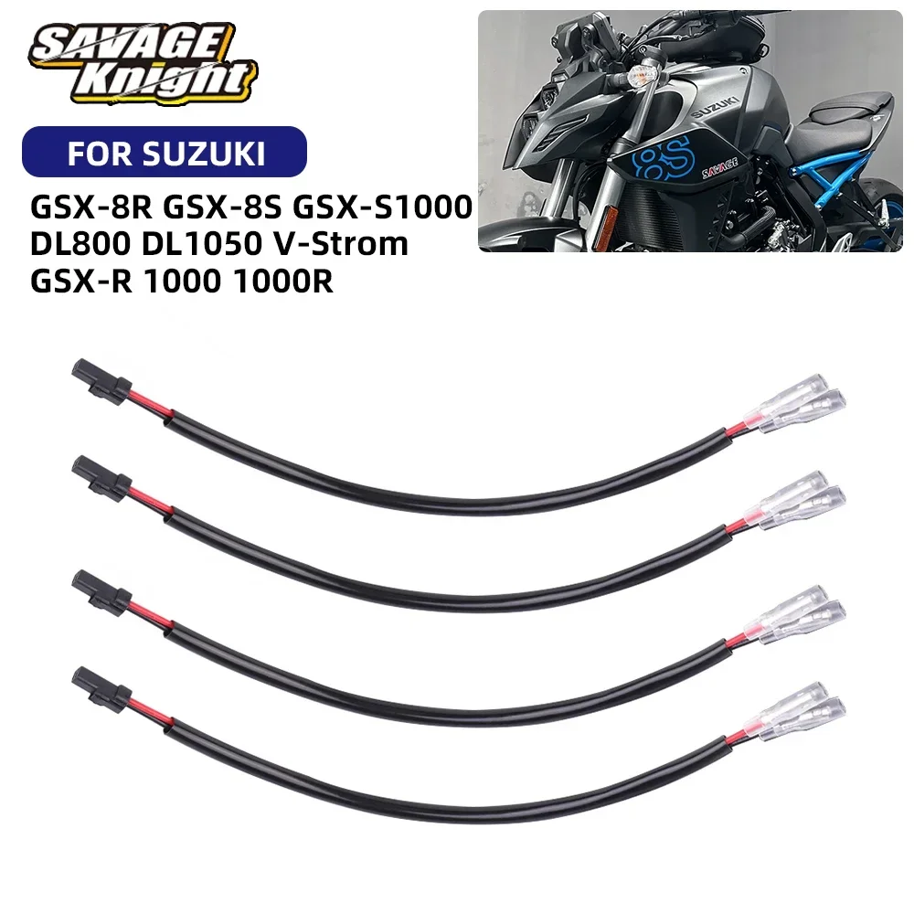 2024 GSX-8R GSX8S Indicatore di direzione Spina del cavo per Suzuki GSX 8S 8R GSX-S1000 GSX-R 1000