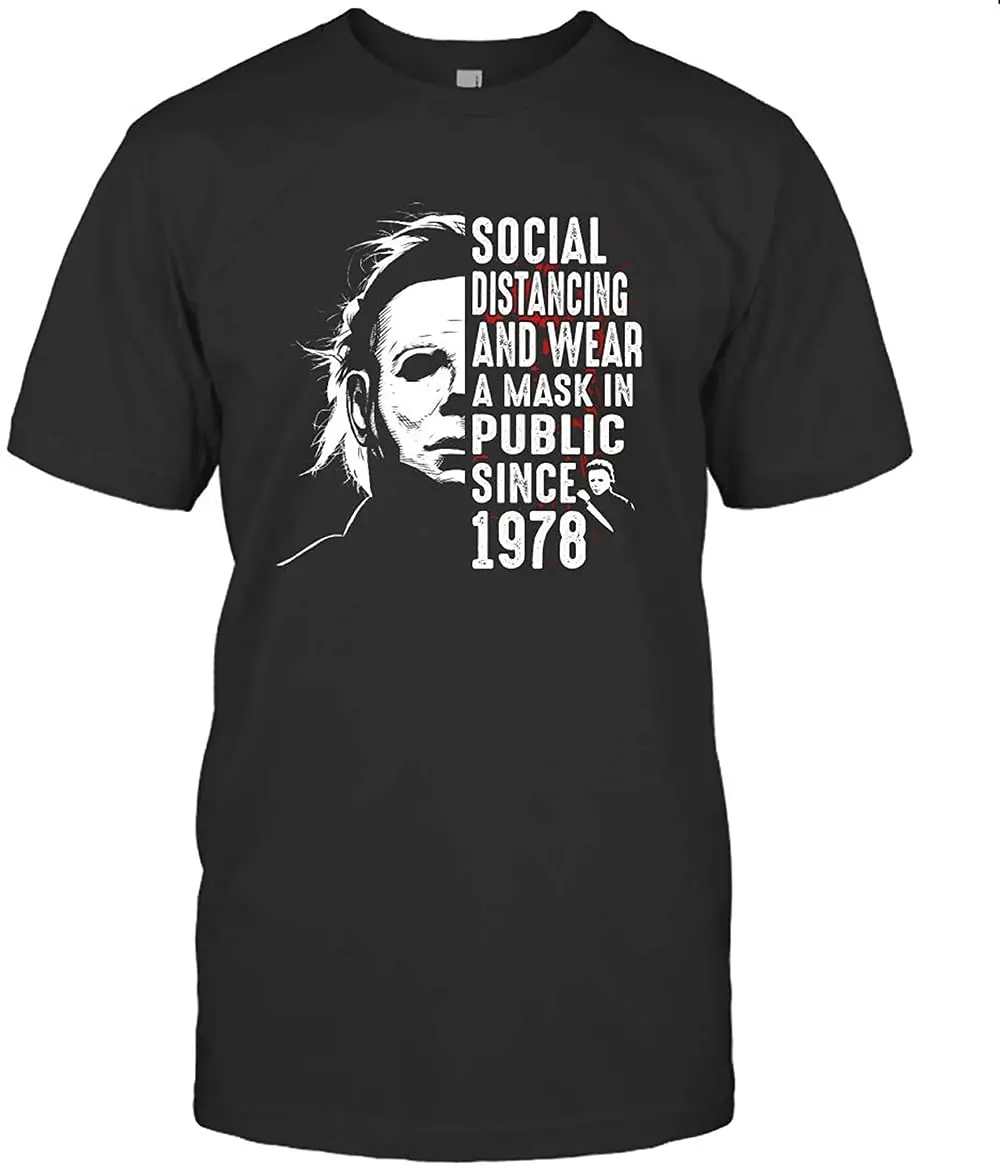 LIKA Social Distancing Public Since 1978 Inspire Unisex for Men Women T Shirt BlackGraphic Y2K High quality brandAnime Graphic 