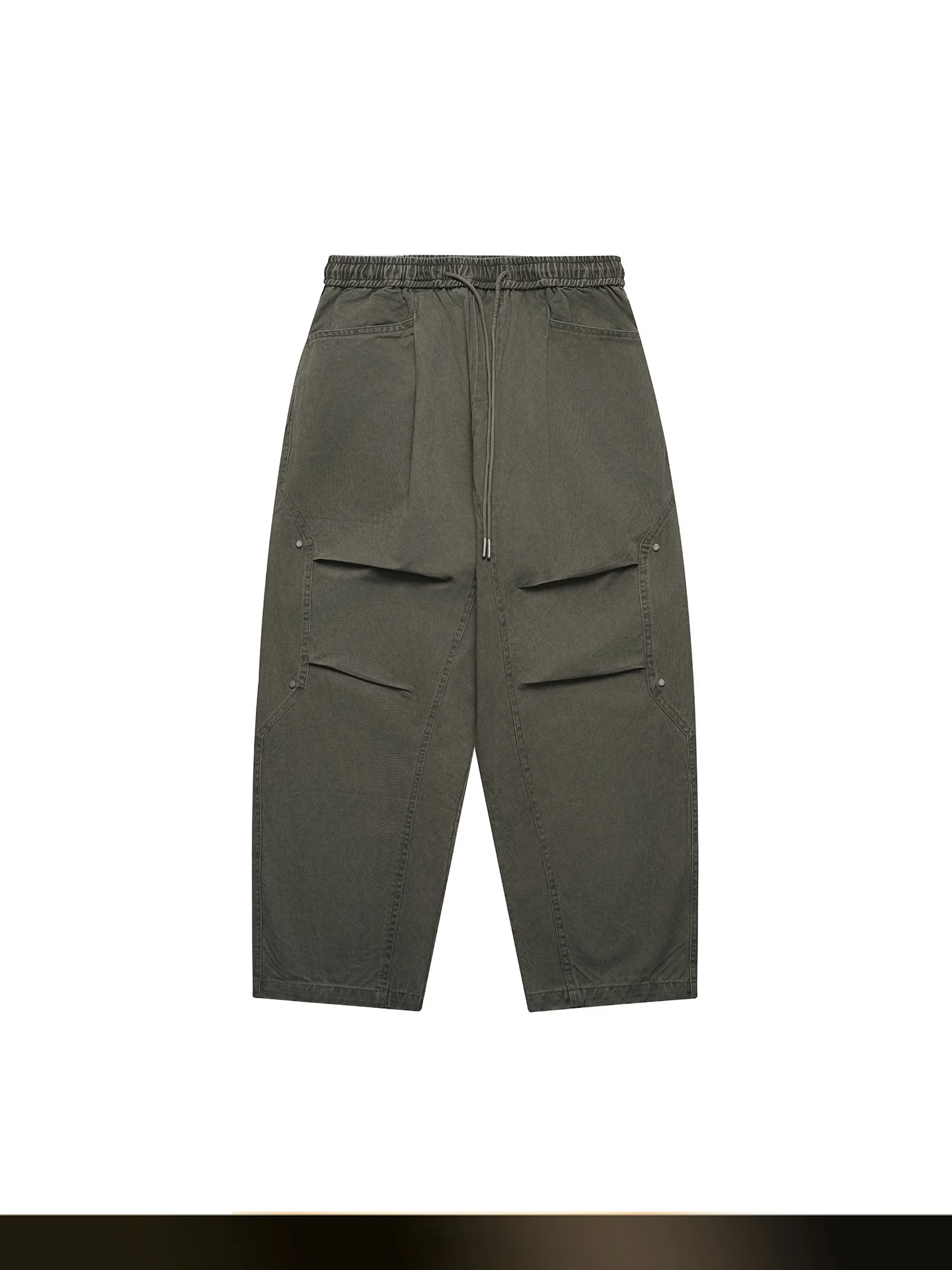 

Мужские осенние брюки в японском ретро-стиле: широкие, свободные, рабочие, с заклепками, прямые, повседневные, хлопковые, молодежные, модные