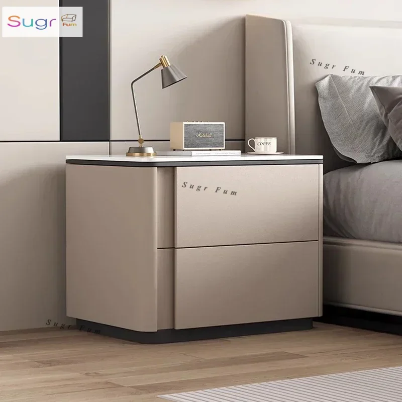 

Aesthetic Minimalist Night Table Modern Storage Italian Drawer Bedside Table Luxury Trendy Cajones De Dormitorio Home Furniture