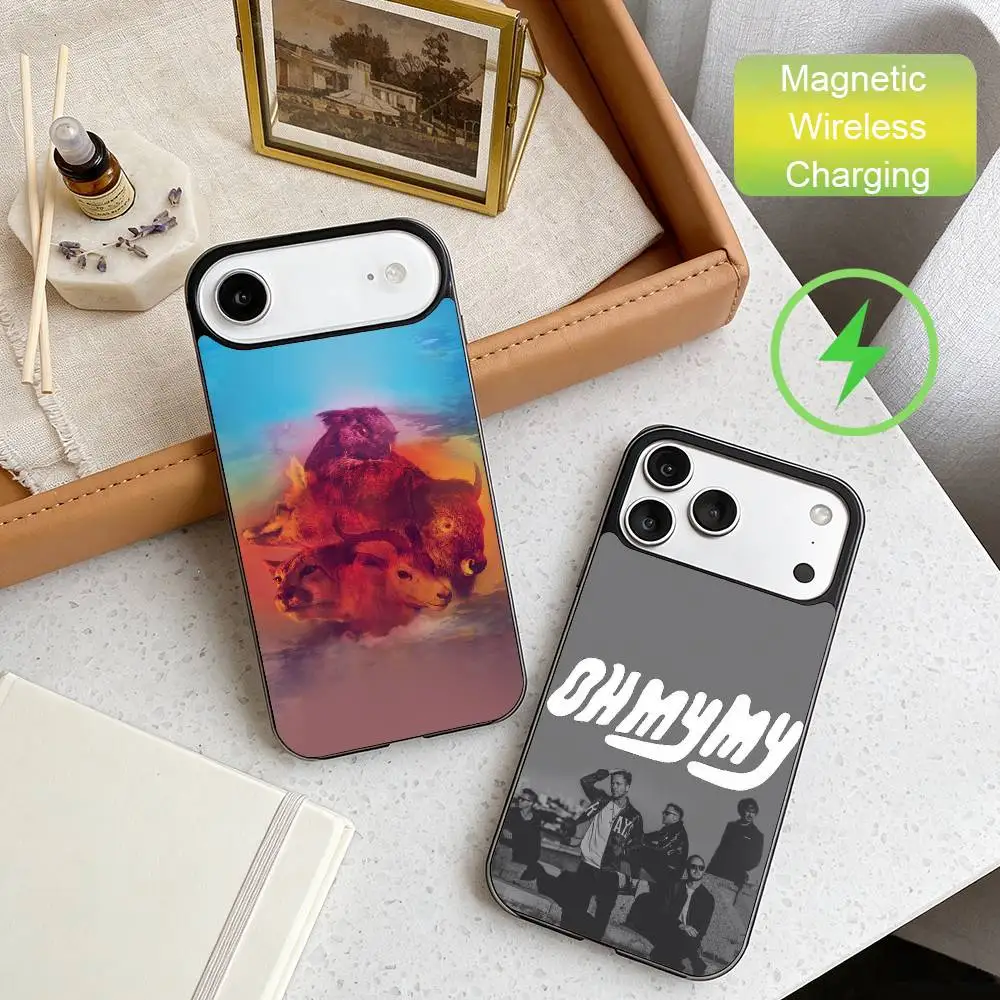 

Pop rock band O-OneRepublic Phone Case For iPhone17,16,15,14,13,12,11 Plus,For Magnetic Wireless Charge Cover