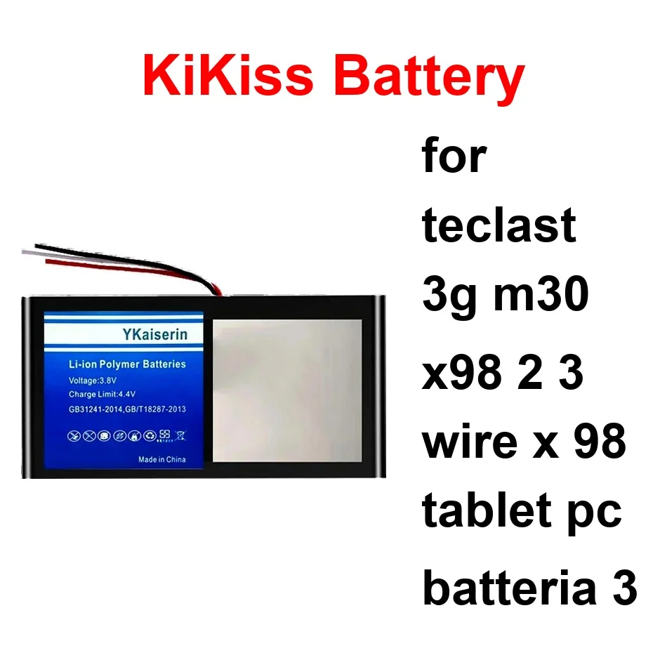 

Аккумулятор 8900-11100 мАч M303line M302line 3095190 3296192X98 для планшетов Teclast 3G M30 X98 2 3 Wire X 98