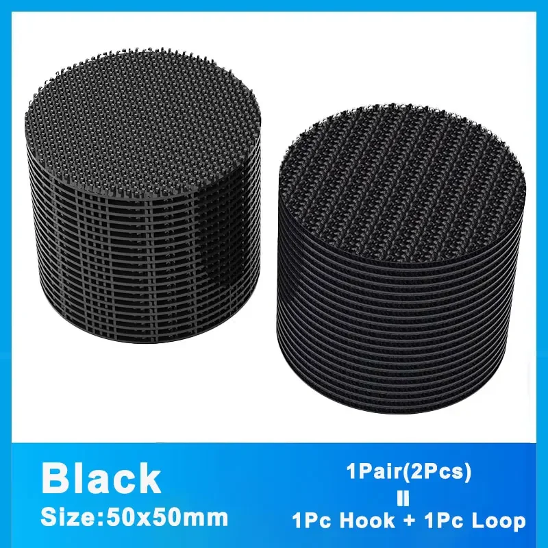 2–100 Stück doppelseitig klebender Befestigungsaufkleber, Klettband, selbstklebendes Teppichpolster, Bodenmatte, fester Patch, rutschfester Griff