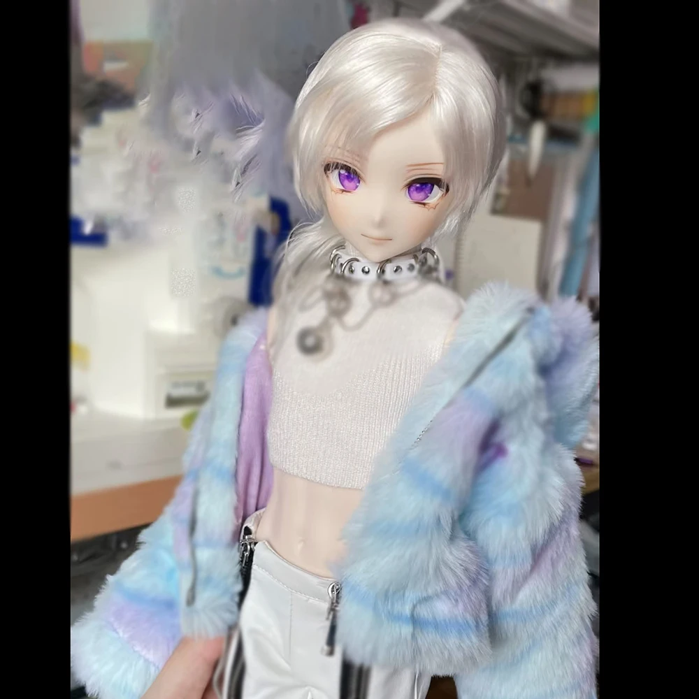 

New 1/4 BJD Anime Doll Head With Body Resin Material Anime Doll Boy Doll No Makeup DIY Toys Gift