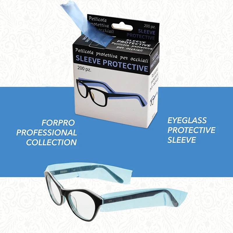 200 قطعة النظارات القابل للتصرف الساق الأكمام يغطي تصفيف الشعر DIY بها بنفسك الحلاق تلوين الشعر حامي أدوات مكافحة التلطيخ