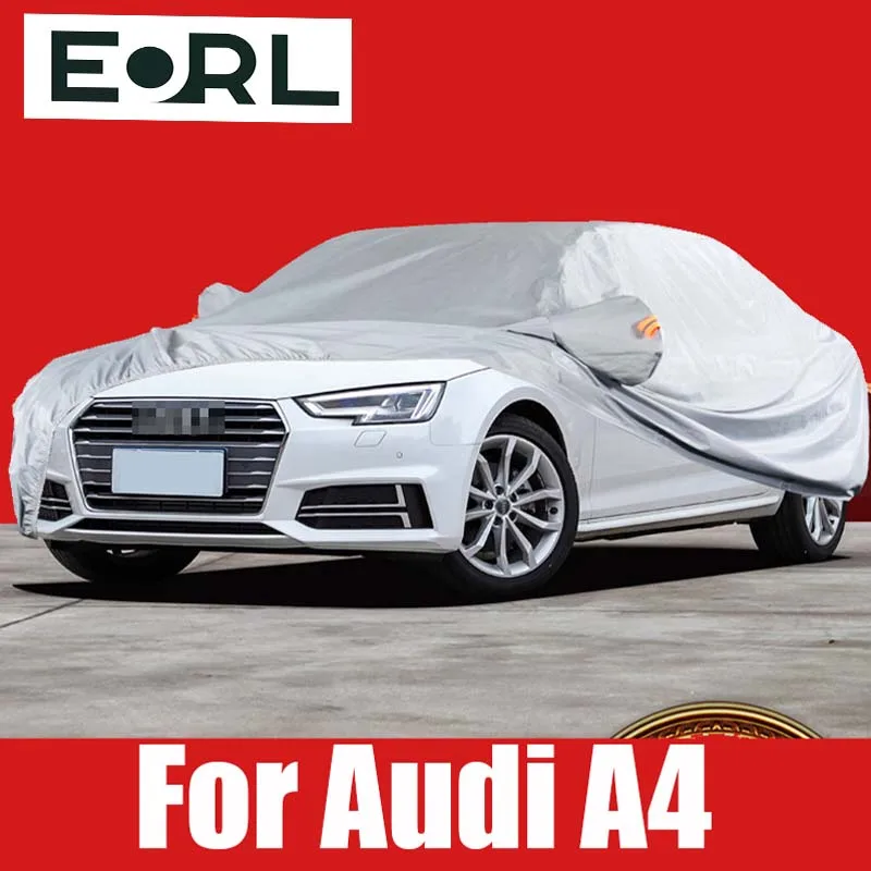 

Full Car Cover Rain Frost Snow Dust Waterproof Car Protector Covers Anti UV Oxford Cloth For Audi A4 B7 B8 B9 Accessories