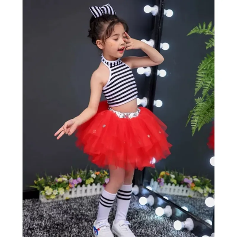 Kinder Mädchen Pailletten Halfter Ballett Tanz Tutu Kleid glänzende Gymnastik Trikot Glitzer moderne Latin Jazz Tanz Kostüm Tanz kleidung