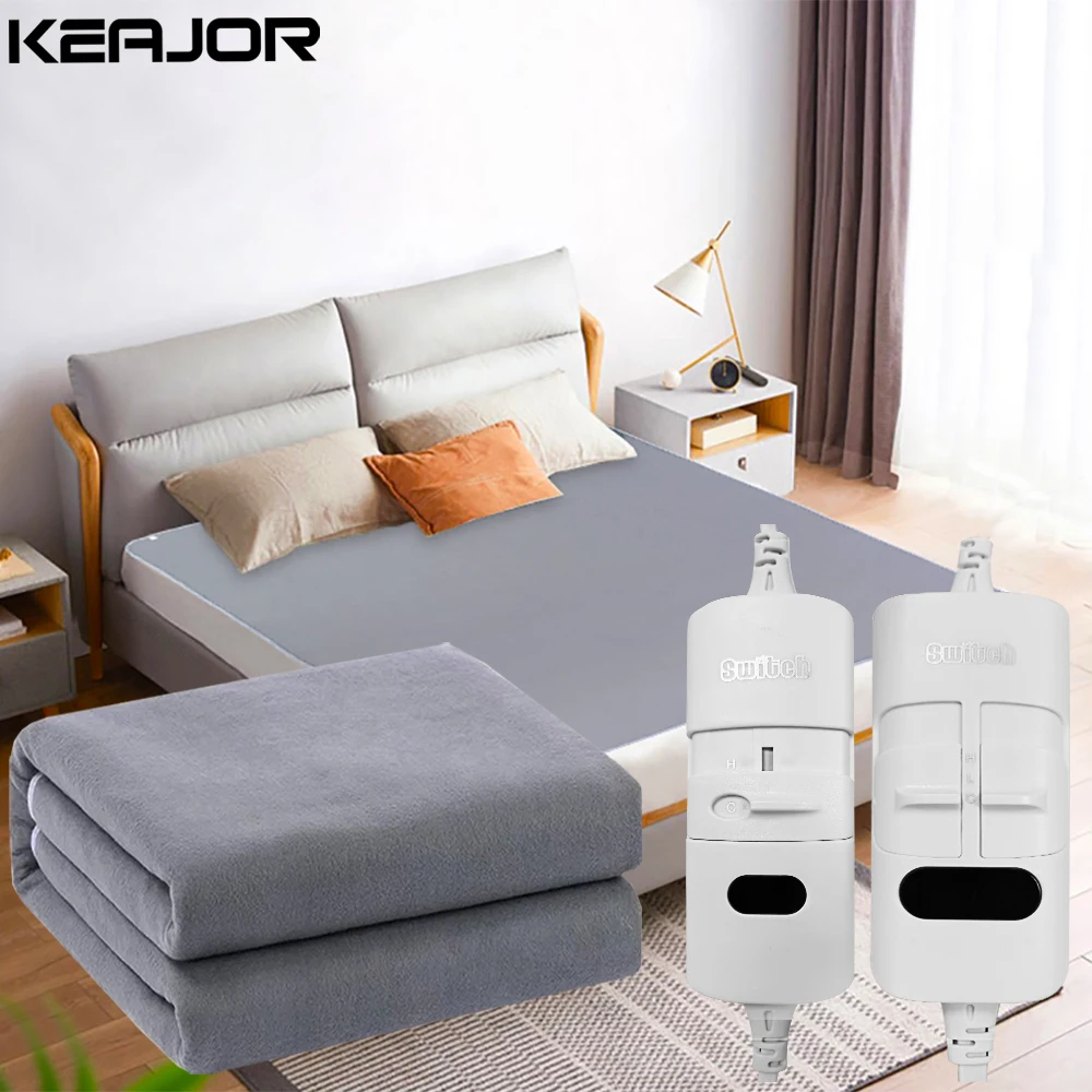 Electric Heating Blanket 220V Thicker Automatic Thermostat Electric Blanket Body Warmer Bed Mattress for Room Blanket heated