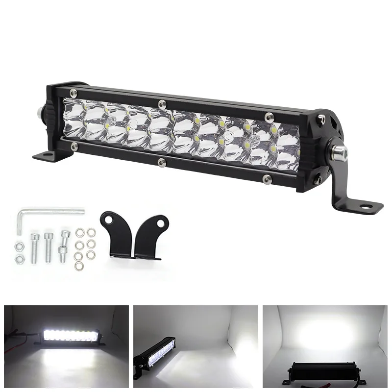 EURS fari a LED per auto Offroad Spot DRL Hi/Lo Beam 3 pollici 40W 3500LM per Niva Jeep Wrangler Lada Offroad UAZ 12V 24V