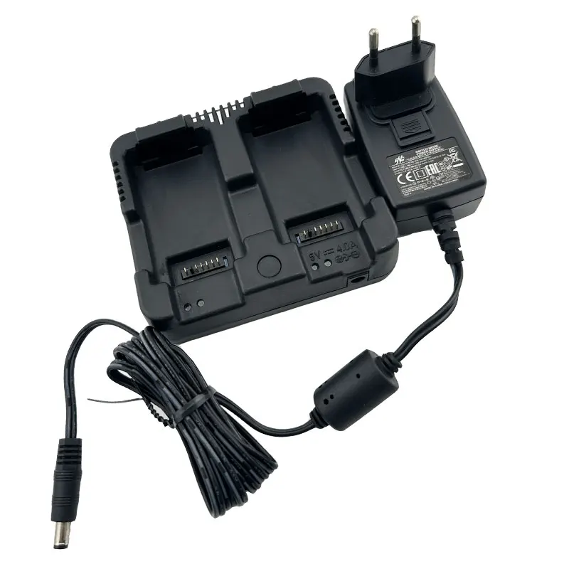 

EU/US 2M Battery Dual Charger for Nikon NIVO 2M/2C Series Total Station Spectra Focus 6 & 8 Nivo C & M Battery for Trimble M3