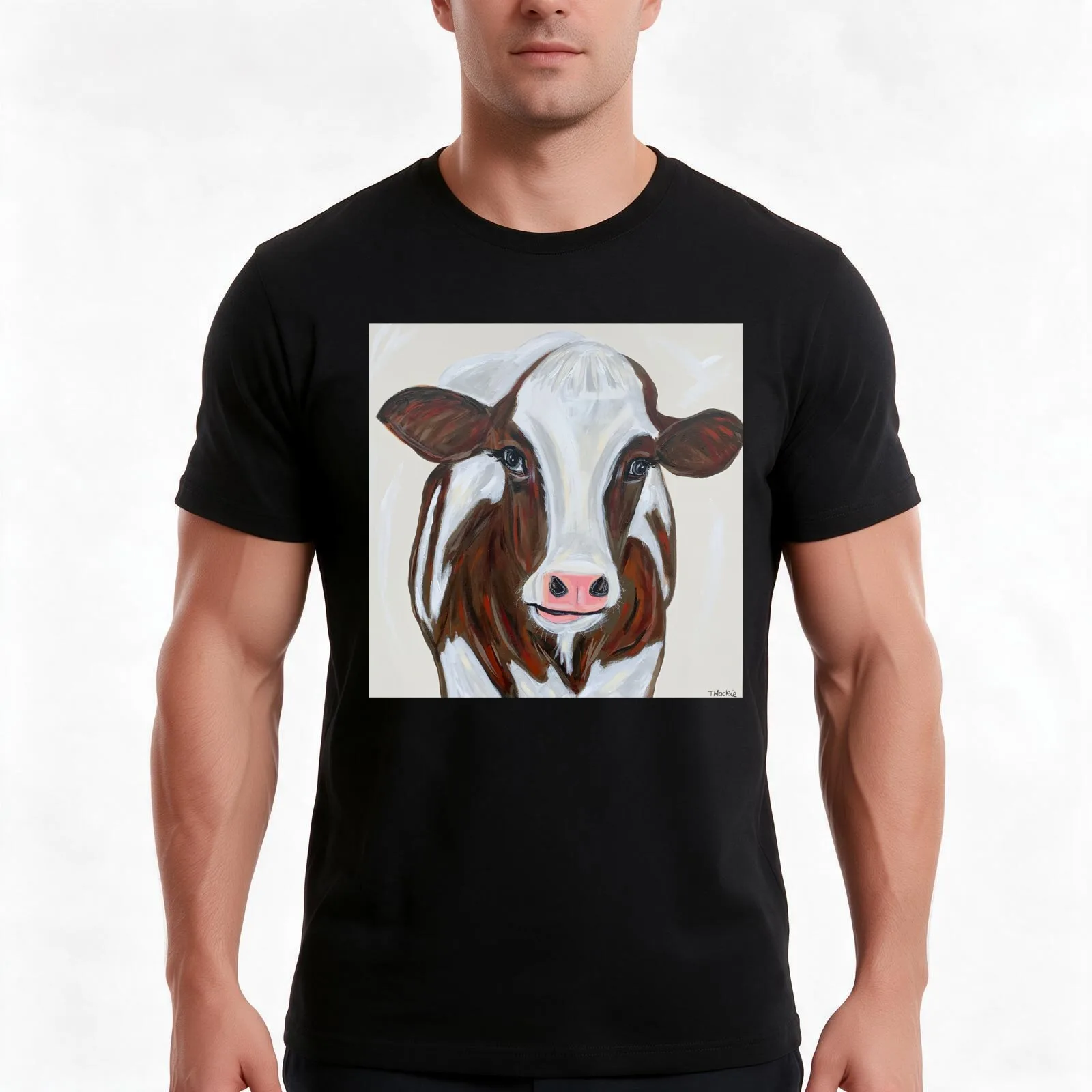 Milkshake T-Shirt, Summer Casual Cotton Tee, Oversized Streetwear Tops, Vintage Graphic Print, Loose Fit Short Sleeve