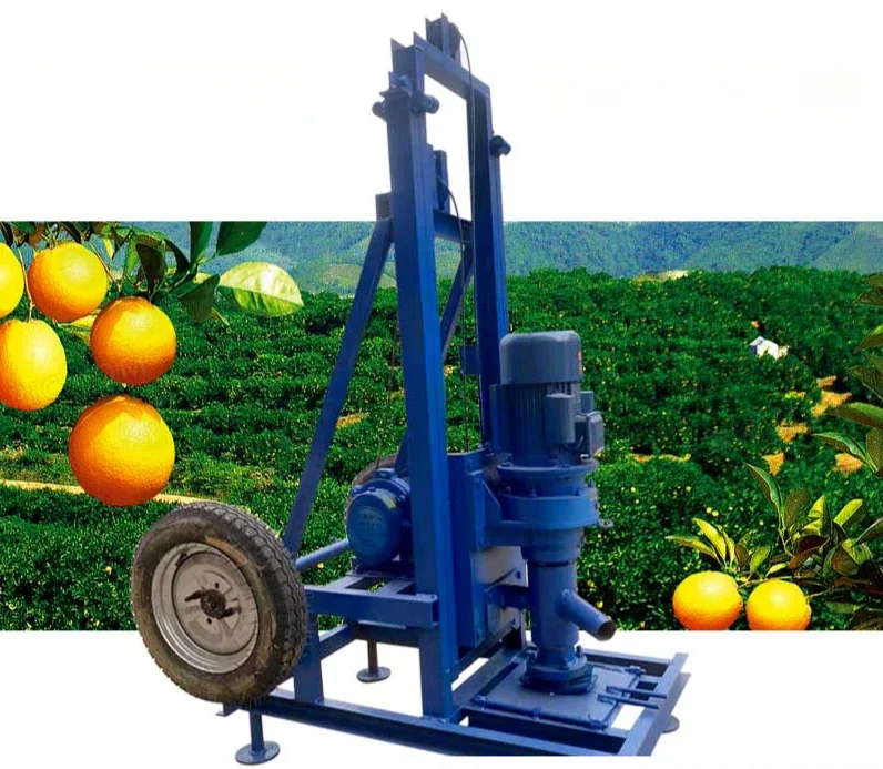 3000W fully automatic electric deep water well digging machine rural household drilling machine mechanical set