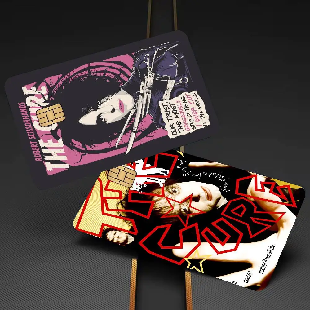 Rock T-The C-Cure Game Anime Sticker Film Skin Cover Case For Small Large No Chip Debit Credit Card Front Side