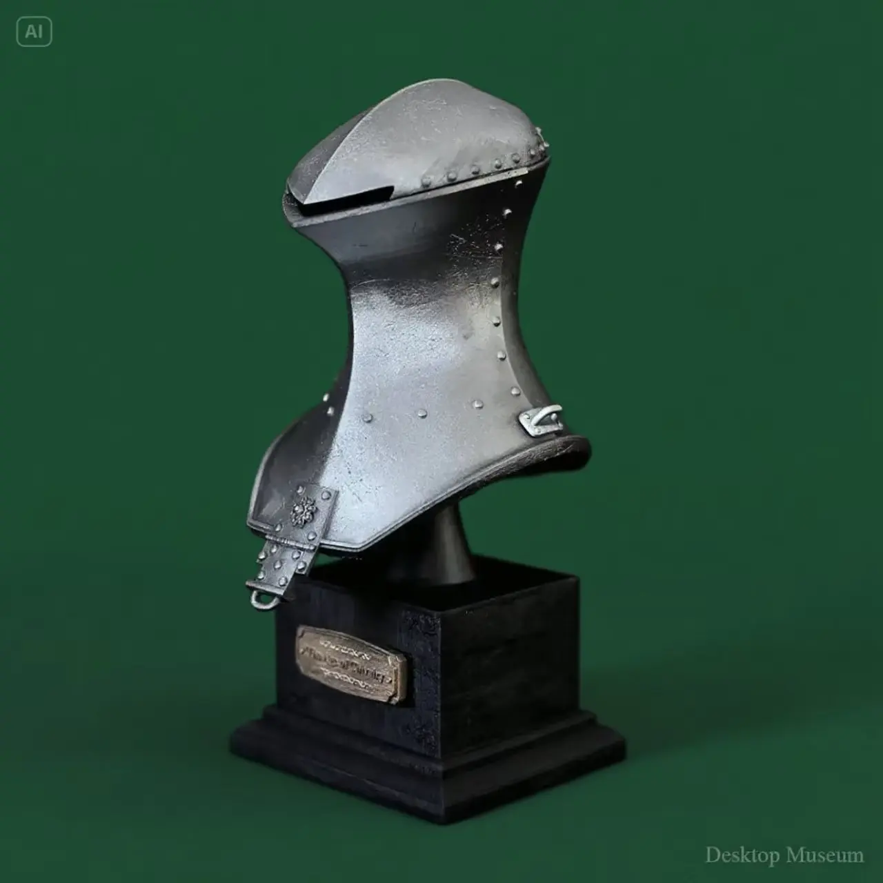 

Desktop decorative resin ornament European knight helmet with an overall height of 140mm LTCP-392