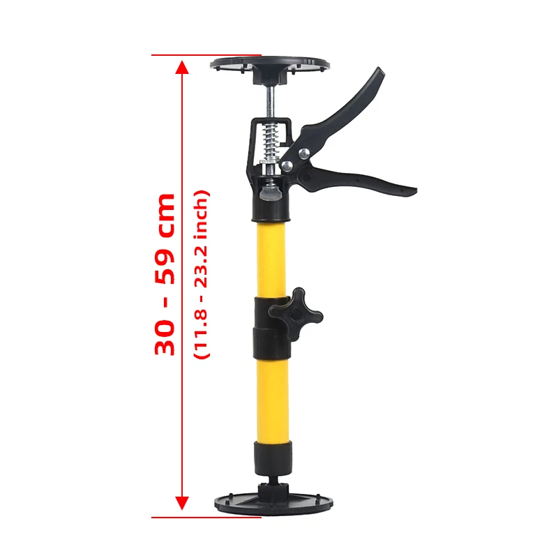 1-2Pcs Labor-Saving Jack Telescopic Support Rods  Bar Drywall Door Lift Support Construction Tool