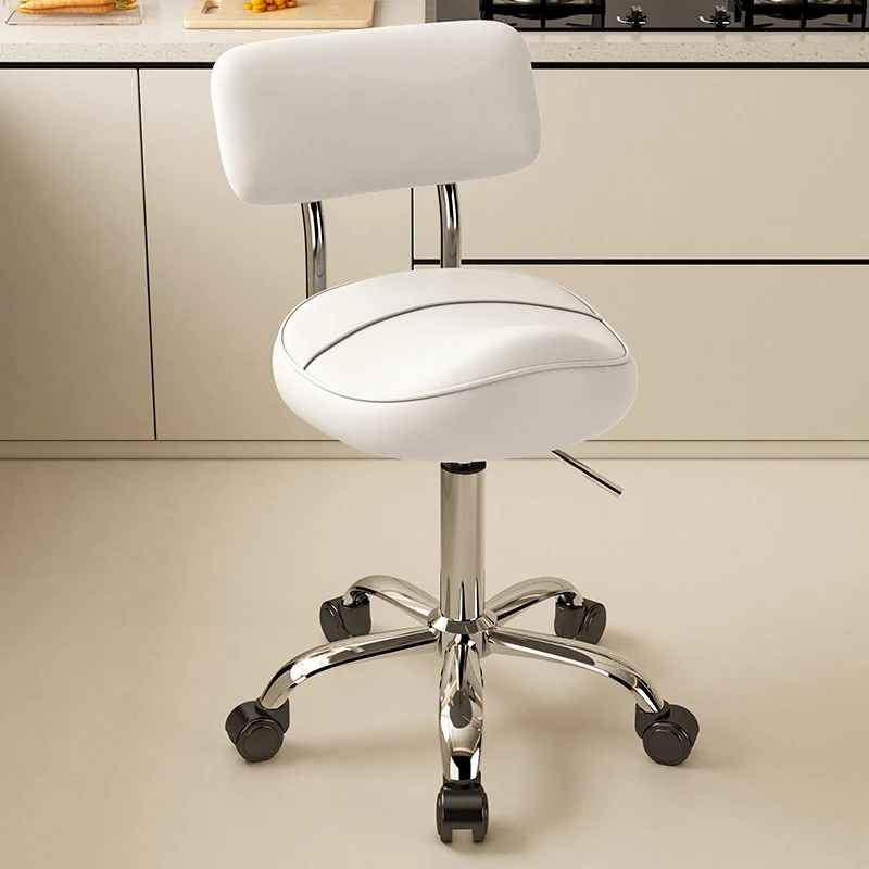 كرسي الحلاق الحديث المهنية صالون الشعر الجلود قطب المصمم الهيدروليكي صالون تجميل الأثاث قابل للتعديل سيلا كرسي الحلاقة #5