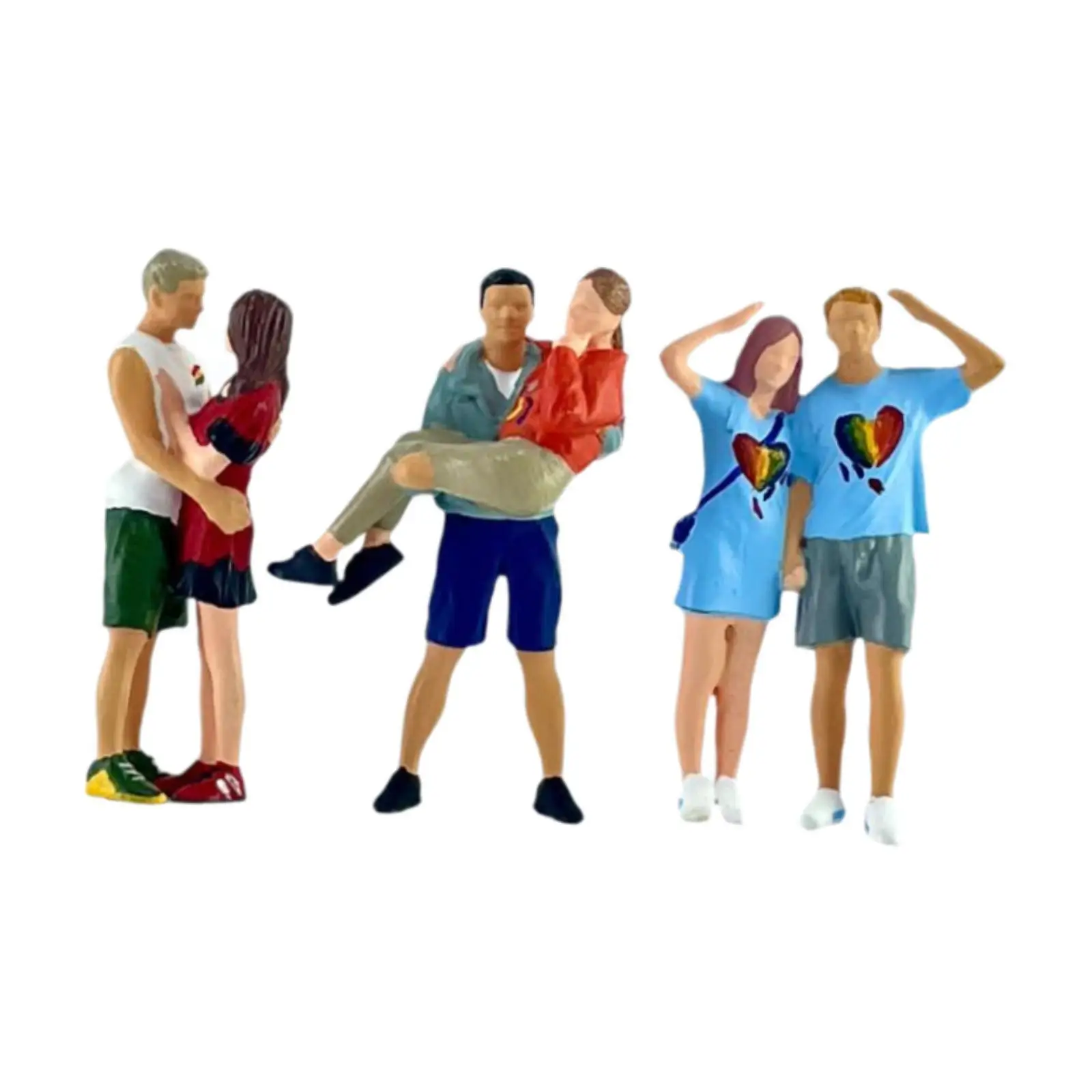 

Миниатюрные фигурки людей, фигурки людей, масштаб 1:64, аксессуары для кукольного домика