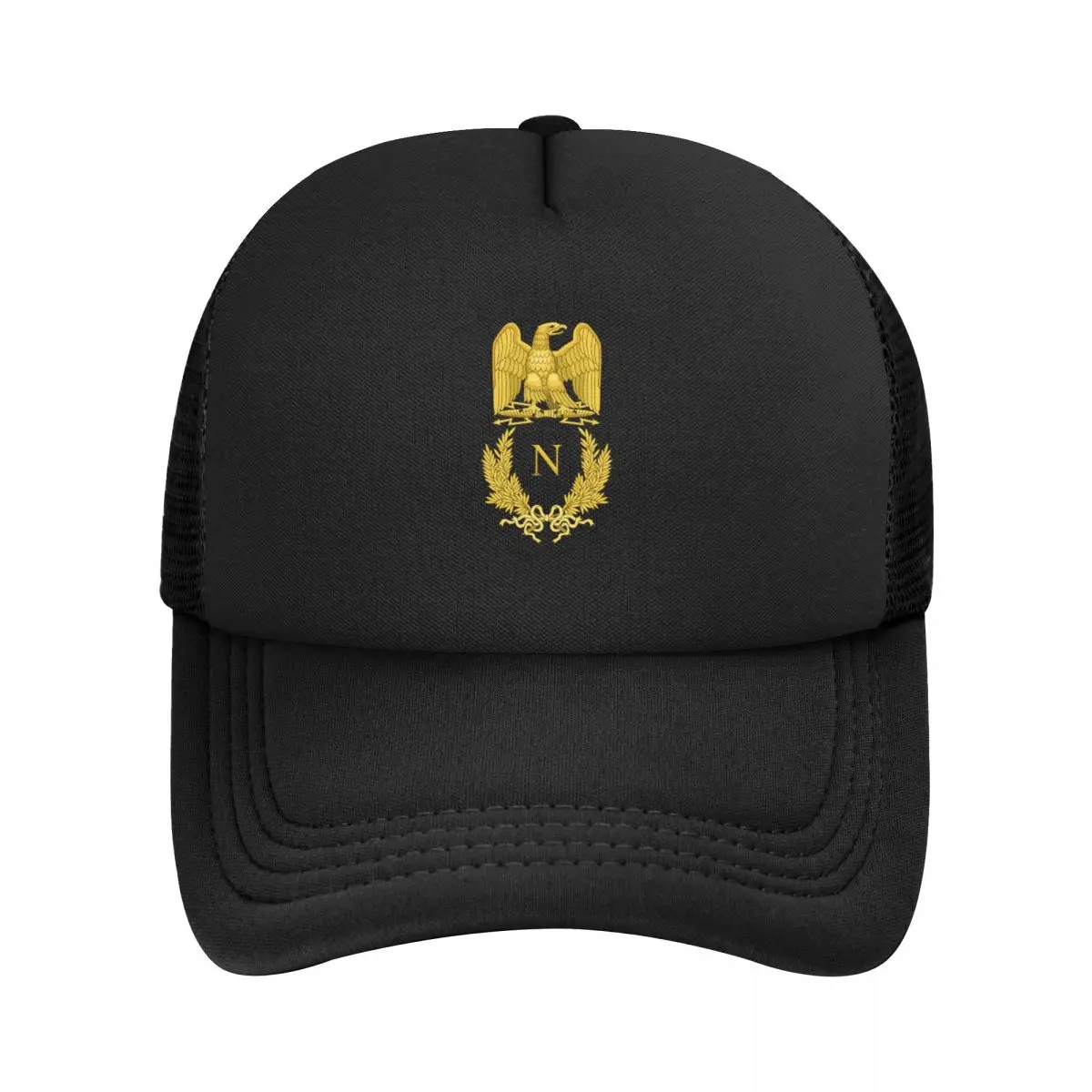 Emblem Of Napoleon Bonaparte Unisex Adult Mesh Baseball Cap for Spring and Summer