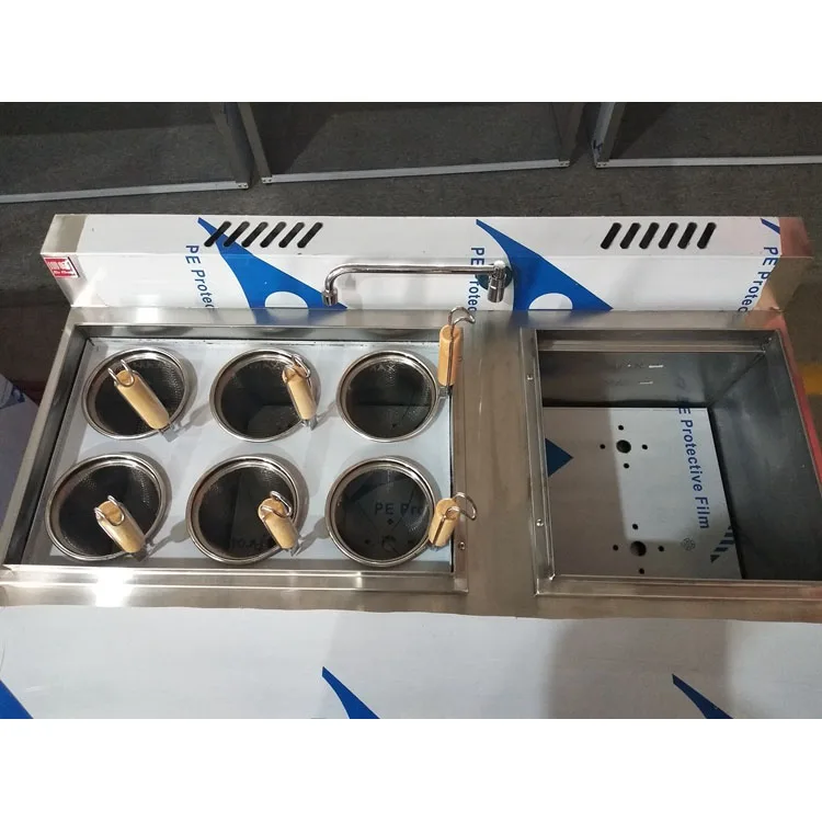 Commercial jet  pasta cooker with a Bain & Mary snack bar catering