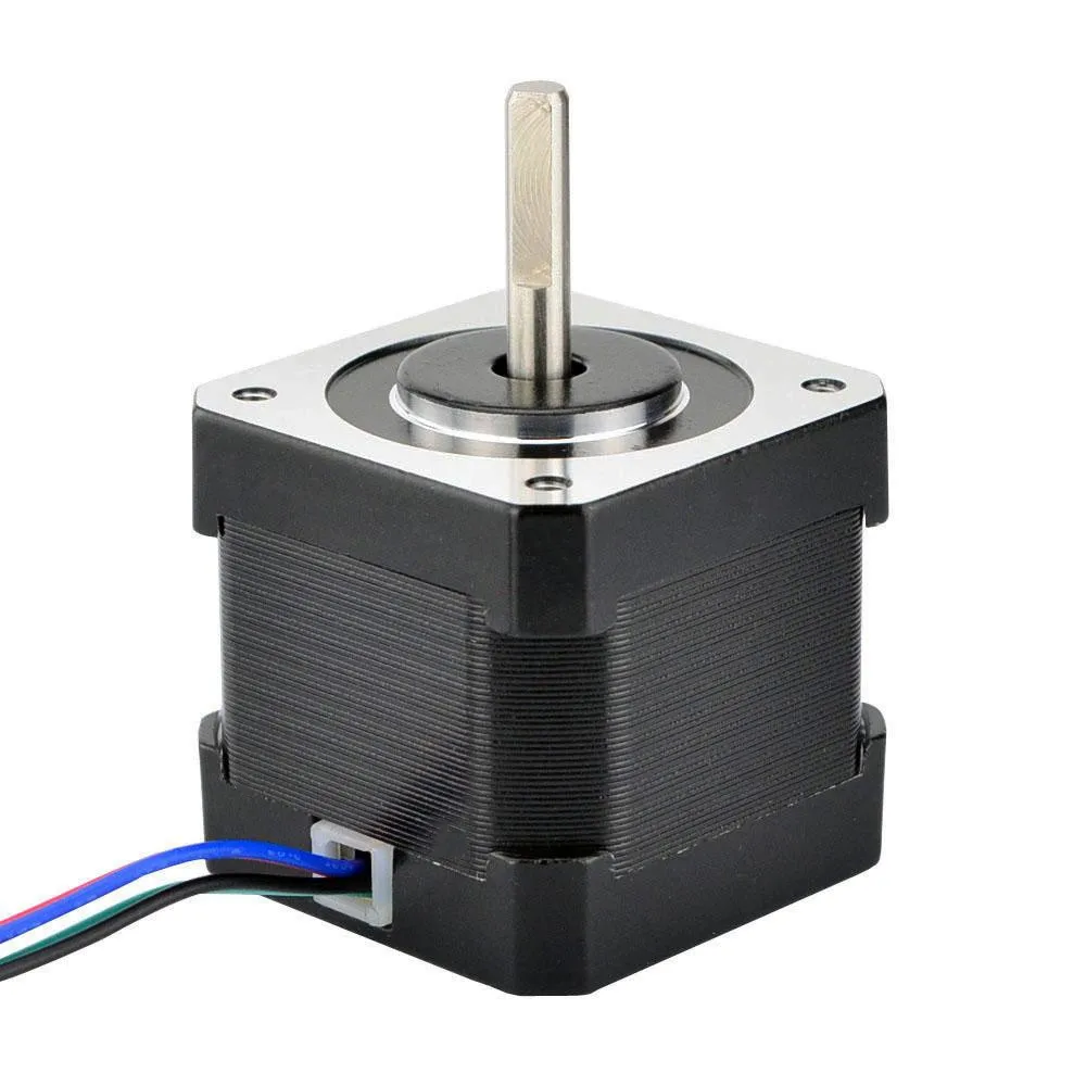 Nema 17 Stepper Motor 40Ncm(56.6oz.in) 12V 0.4A 42x39mm 4-lead Nema17 Stepping Motor for DIY CNC Reprap