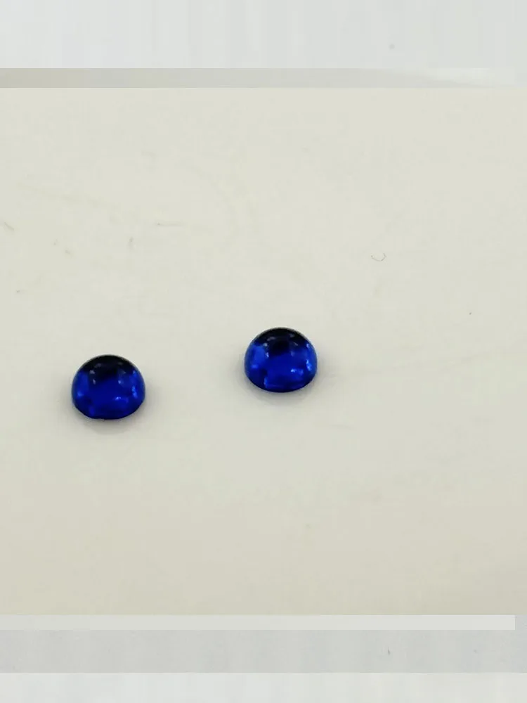 Substitute C Head Gemstone Sapphire Color Changing Stone Head Crown Blue Brick Accessories