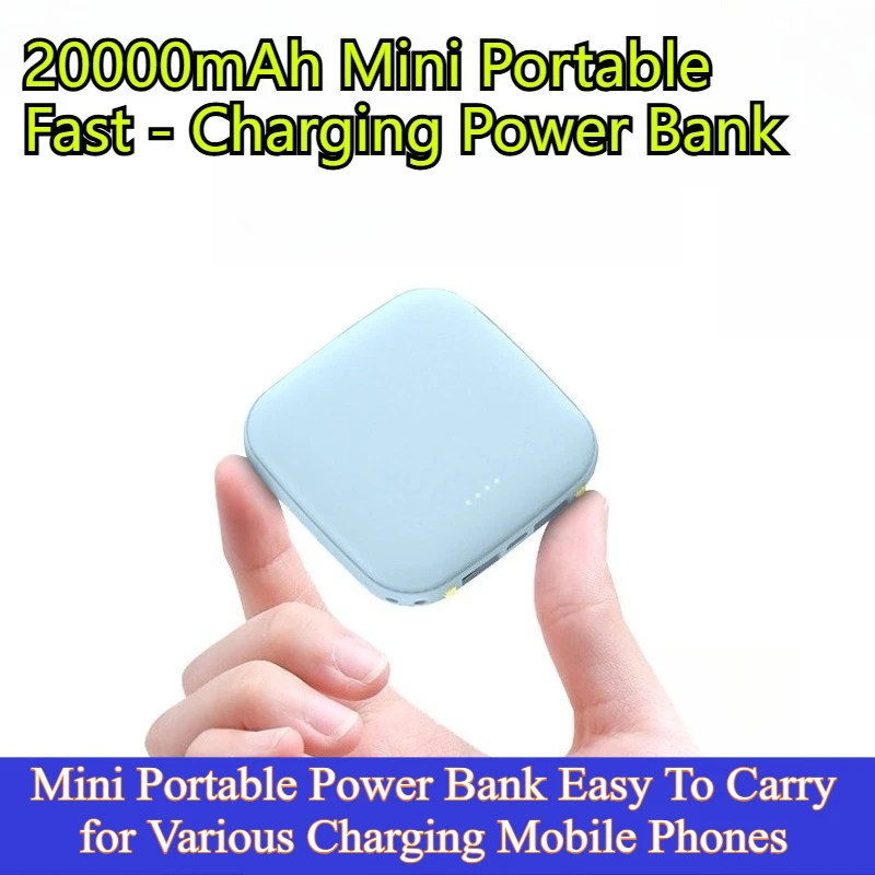 

Mini Portable Power Bank Easy To Carry for Various Charging Mobile Phones