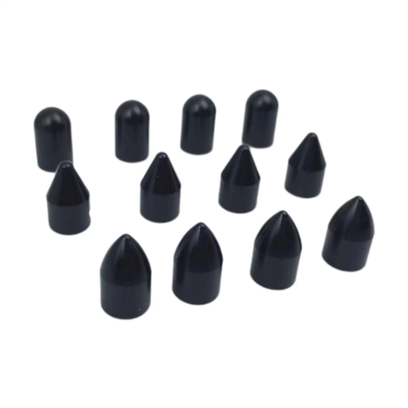 

12x комплект для ремонта вмятин без покраски кузова автомобиля, насадки для головы M8, ремонтный набор, нейлоновые головки, ремонтные головки для вмятин, градация автомобильного листа