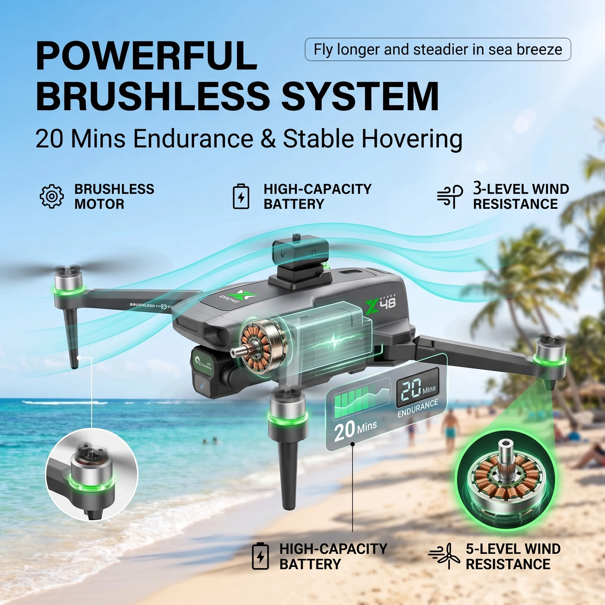 2026 New ZH8 Drone 4K Camera w - Drone Multispectral 评论和价格