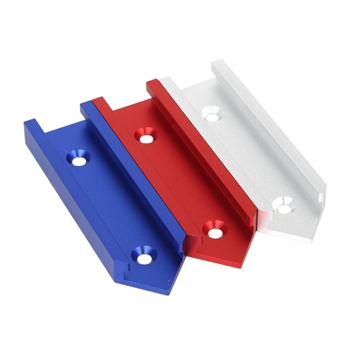 4Pcs T-track 30 Type Intersection Kit Aluminum T Slot Chute Miter Table Fixture Cross T-Track Jig Carpentry Woodworking Tools