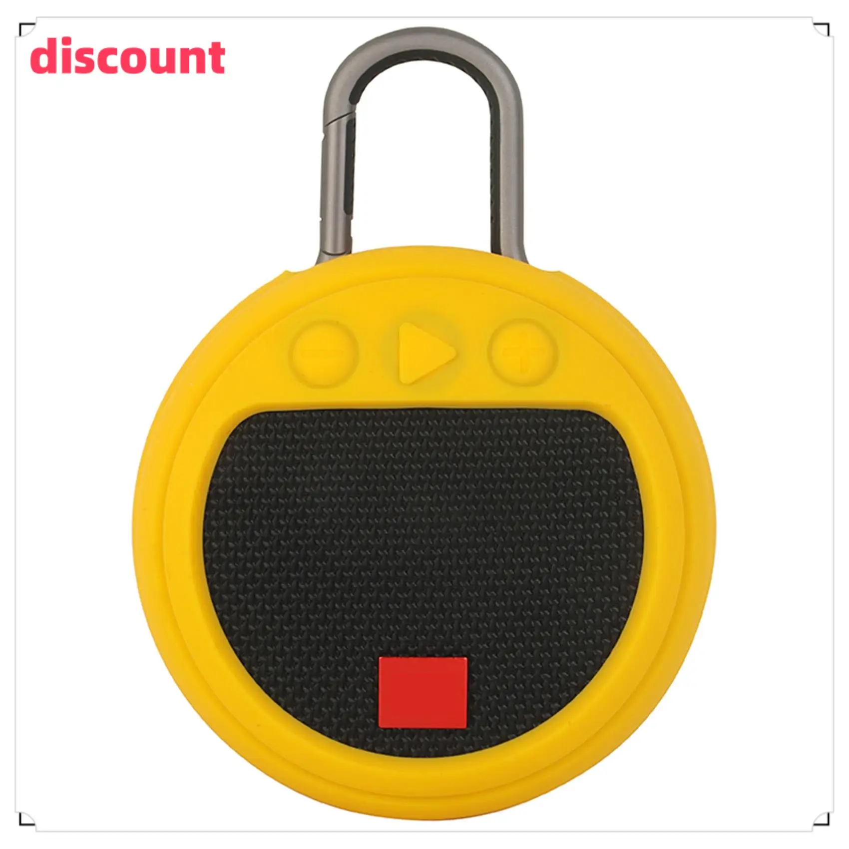 Excellenttqualityy-Silicone Case For  Clip 3 Bluetooth Speaker Anti-Scratch Durable Carrying Case Protective Sleeve