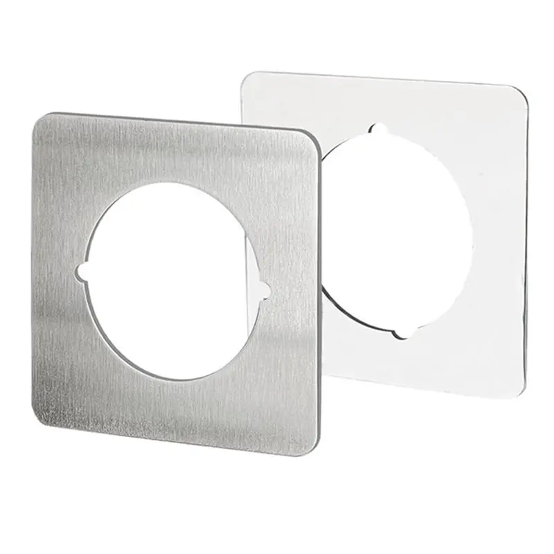 ABAE-For Door Lock Repair-Heavy Duty 2Pcs For Door Knob/Deadbolt Repair Plates-Shim Backplate Spacer