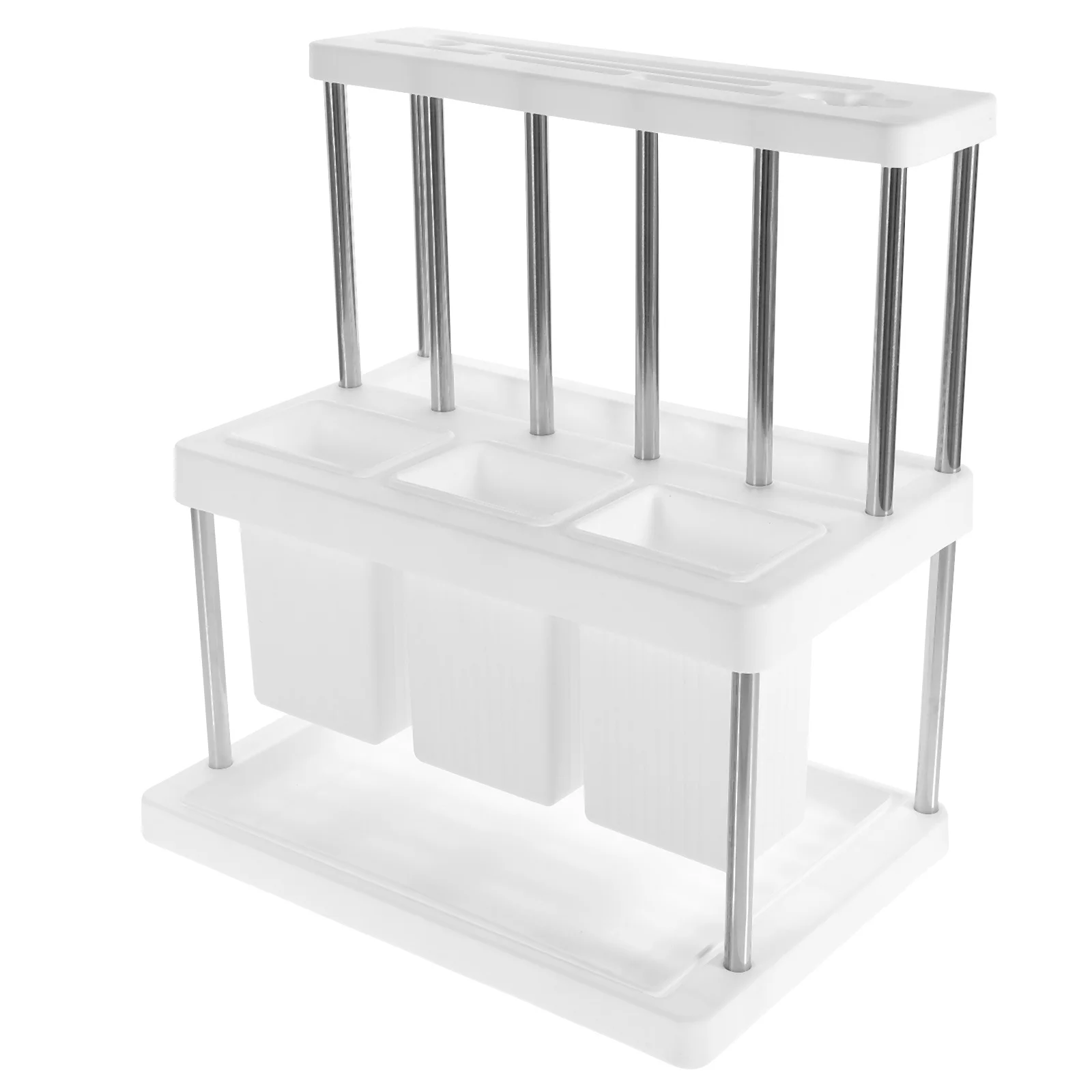 

Utensil Holder for Kitchen Counter Multi Functional Design Organize Chopsticks Spoons Forks Stylish Aesthetic Long Lasting