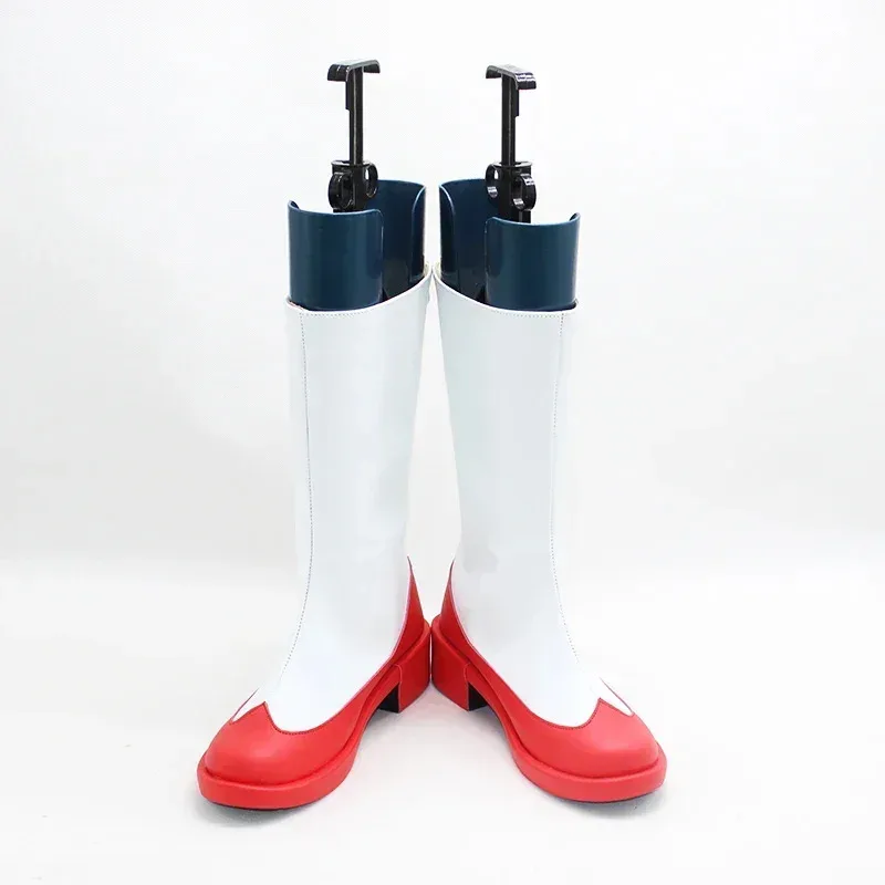 

Red Sakura Cosplay Shoes Anime Card Captor Sakura Cosplay Props PU Shoes Halloween Carnival Boots Custom Made