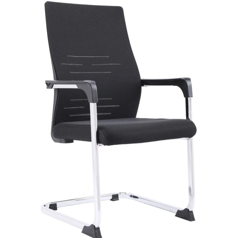 Bow office meeting chair Comfortable sedentary mesh computer chair Meeting room meeting chair