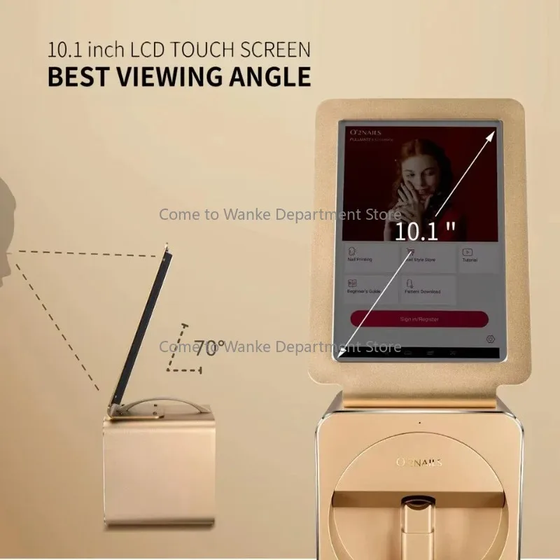 

2025 3D Nail Printer Desktop O2nails X11 plus Art Stamping Machine 10.1'' Touch Screen for Nail Business