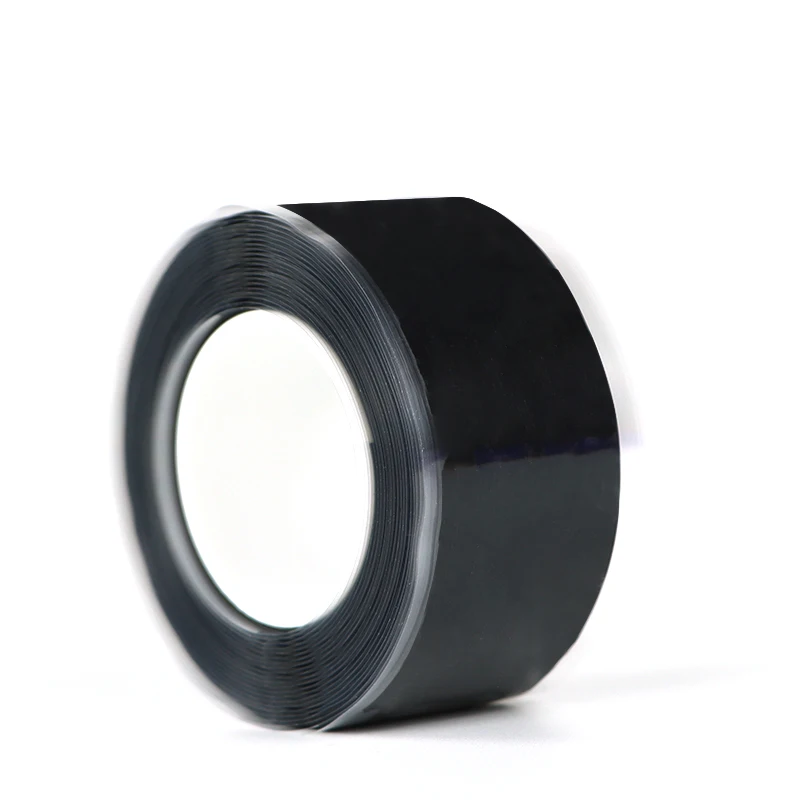 SELBSTVERSCHweißendes SILIKONBAND Wasserdichtes Dichtungsband 0,6 mm Wasserdichtes Dichtungsband zur Reparatur von undichten Rohren, Schläuchen, Booten, Überlebensset