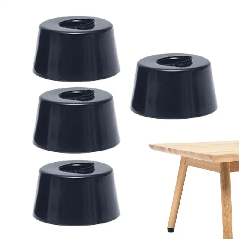 Soft Rubber Silicone Feet Pads 4Pcs Round Rubber Feet Non-Slip Speaker Not Included Screws Floor Protectors For Tables Stand ﻿