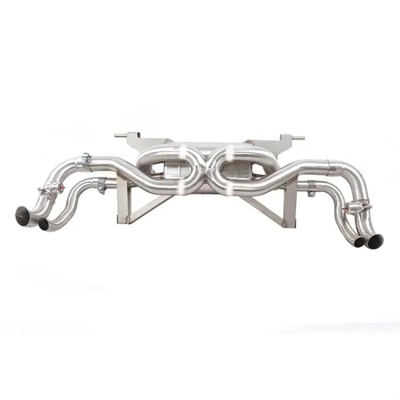 

Высококачественная нержавеющая сталь, подходящая выхлопная задняя секционная труба для Audi R8 V10 5.2, выхлопная труба Catback