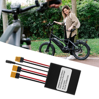 20V‑72V 30A Dual Battery Connector Electric Bike Double Battery Discharge Converter