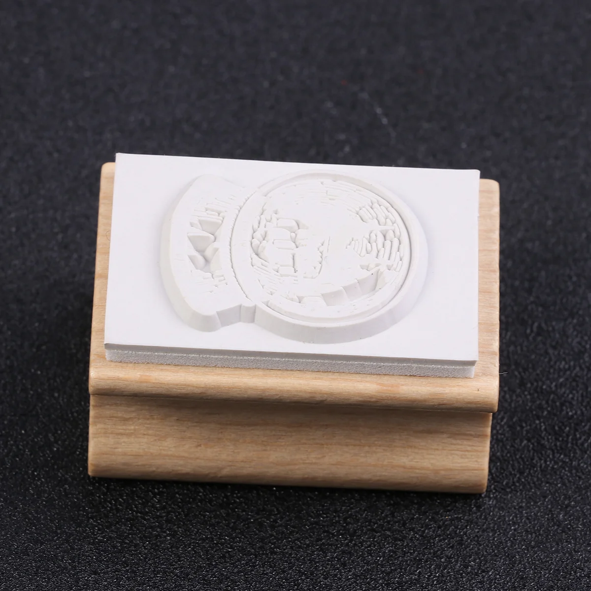 Wooden Christmas Stamper Hand Account Diary Stamp Wood Stamper Crystal Ball Patterns Seal Stamper Christmas stampers toy