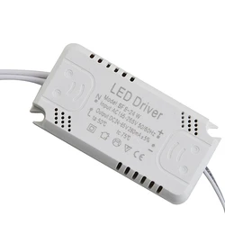 LEDライト、ドライバーアダプター、240-300ma、8-24w、24-40w、40-60w、60-80w、AC165-265V用照明トランスパネル