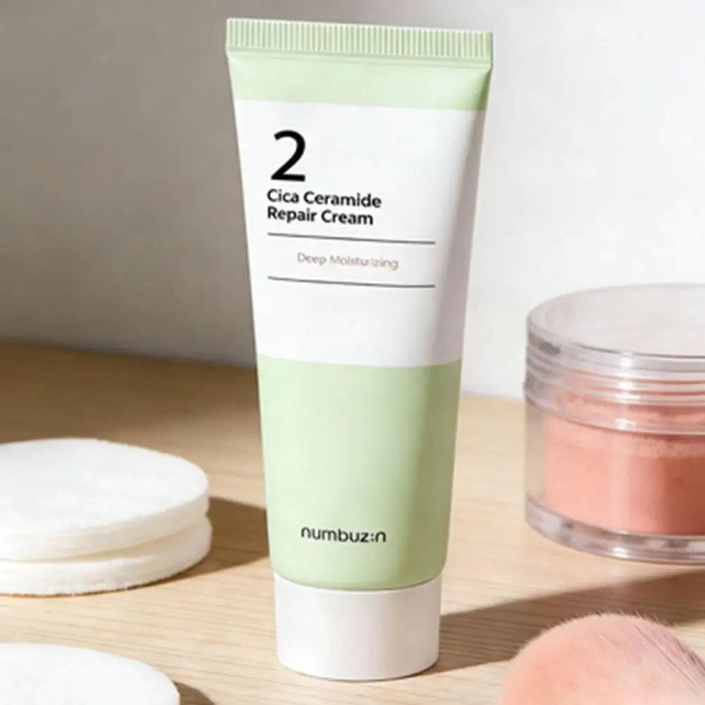 Crema Facial Snowgrass de 60 ml con Centella Asiática, Reparación Profunda, Calmante, Hidratante, Reduce Cicatrices de Acné, Líneas Finas, Luminosidad Suave, Piel Sensible