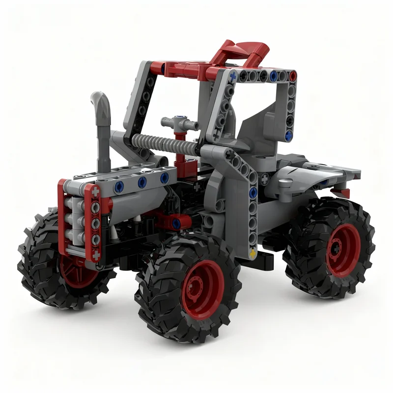 

224pcs MOC MB Trac Technical Model Building Blocks Construction Toy Christmas Gifts DIY Creative Idea Education Birthday Brick
