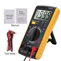 Professional Tester Multimeter DC Multimeter AC With Bazzer Measure Tool HFE Diode Voltage Current Resistance Capacitance