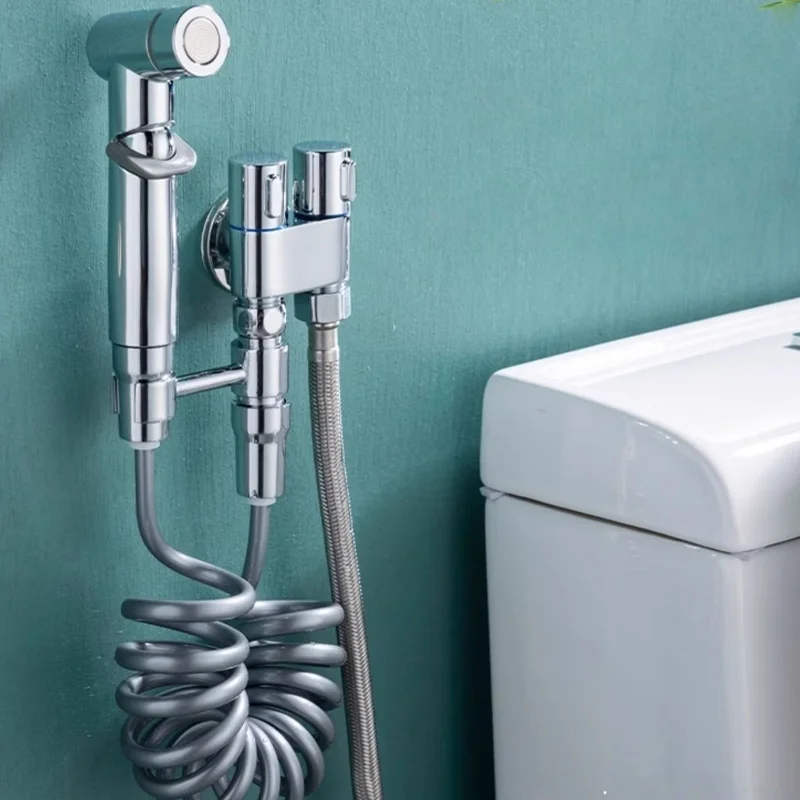 

Toilet Companion Spray Gun Women's Bidet Washer - High-Pressure Faucet with Pressure Booster, Home Bathroom Toilet Sprayer Head